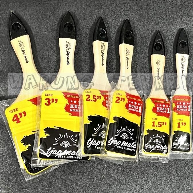 

Tjap Mata Kuas Cat Kualitas Nomor 1 Eye Brand Hemat