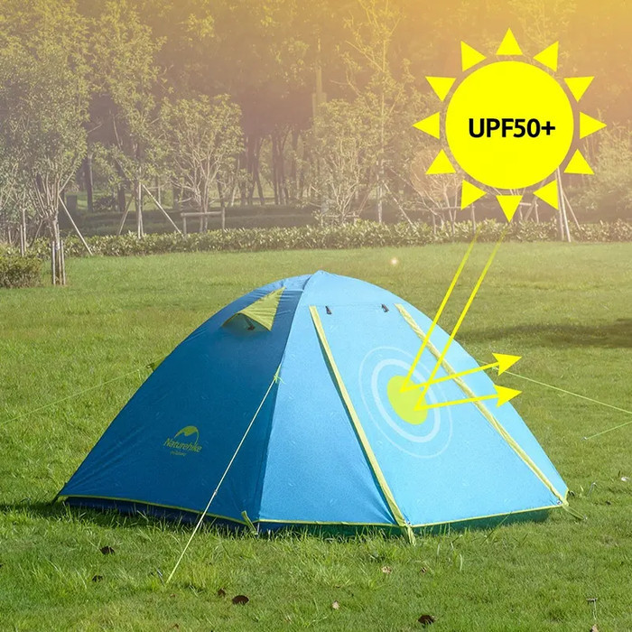 Tenda Camping Naturehike 2P 3P 4P P Series Tent Professional Hiking