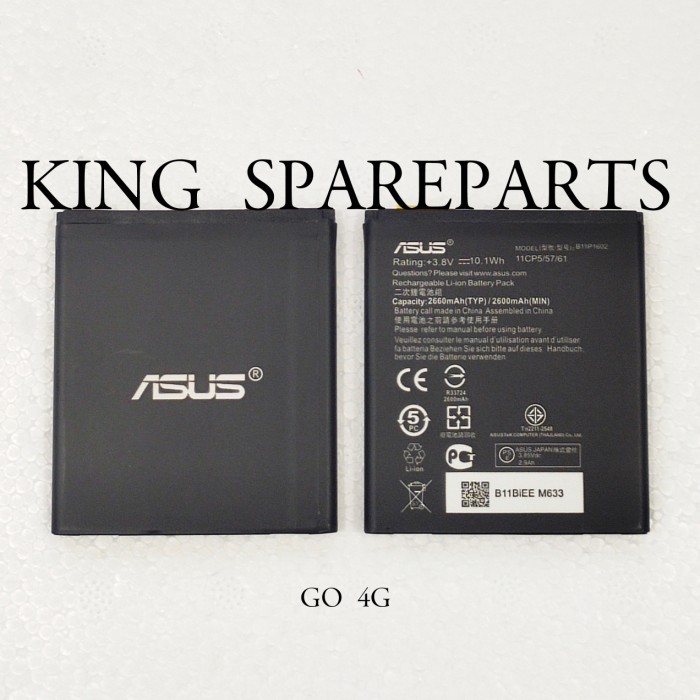 Terlaris Produk BATERAI BATRE BATTERY ASUS ZENFONE GOLTE ZB500KL ZB500KG X00AD X00BD