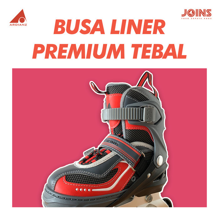 Sepatu Roda Inline Skate Anak Ardianz Racing Merah