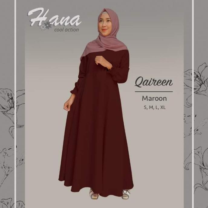 GAMIS KATUN HANA QAREEN MAROON
