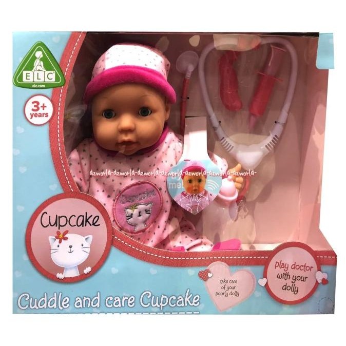

ELC Cuddle And Care Cupcake Play Doctor With Your Dolly Mainan Dokter