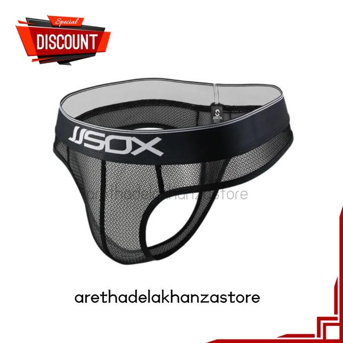 BIKINI THONG PRIA FISHNET TRANSPARAN 6 WARNA CELANA DALAM PRIA BEST QUALITY BY ARETHA DELA KHANZA ST