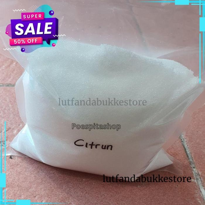 

500GR SITRUN/CITRIC ACID/ASAM SITRUN FOOD GRADE GRATIS ONGKIR !!