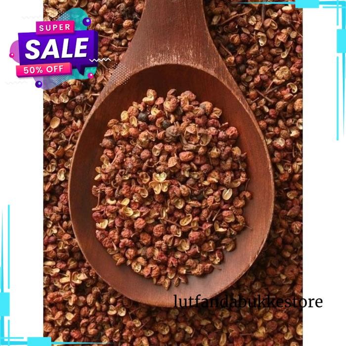 

50GR SICHUAN PEPPER CORN/LADA CINA/ANDALIMAN/SZECHUAN PEPPER GRATIS ONGKIR !!