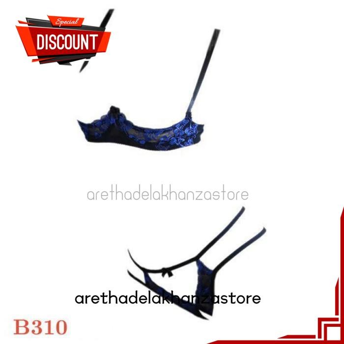 PAKAIAN DALAM BRA SET KAWAT SEXY HOT BH OPEN CUP WIRE CD G STRING CROTCHLESS SEKSI EKSLUSIF BY ARETH