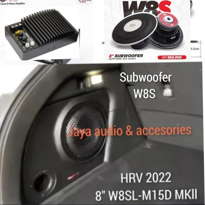 Subwoofer PNP Cello 8" W8Sl Plus Power New HRV 2022