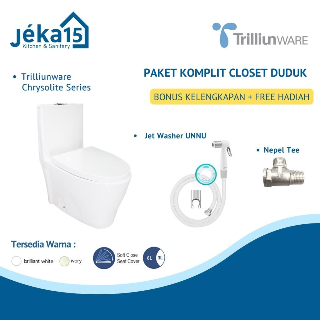 Closet Duduk | Monoblok | Trilliunware Chrysolite