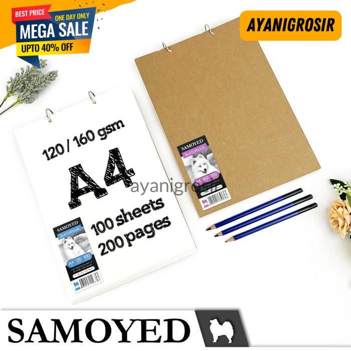 

HOT DEAL BUKU GAMBAR / SKETSA / DRAWING / SKETCH BOOK / PAD A4 SAMOYED SKTB-NZ BY AYANI GROSIR !!