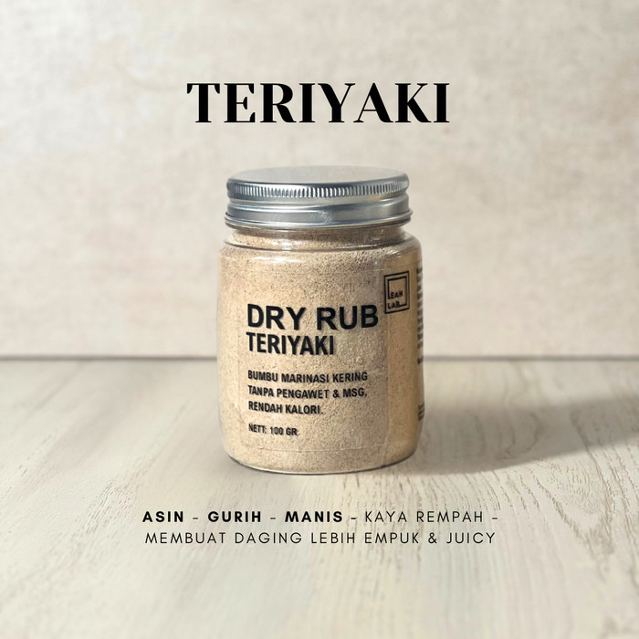 

Bumbu Masak Dry Rub Teriyaki Leanlab - Cocok Untuk Daging Ayam, Sapi, Ikan, Dan Tempe - Bawang,