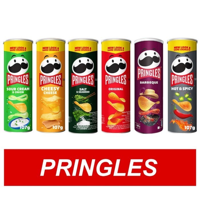 

HEMAT PRINGLES POTATO CHIPS / KERIPIK KENTANG 107 GRAM