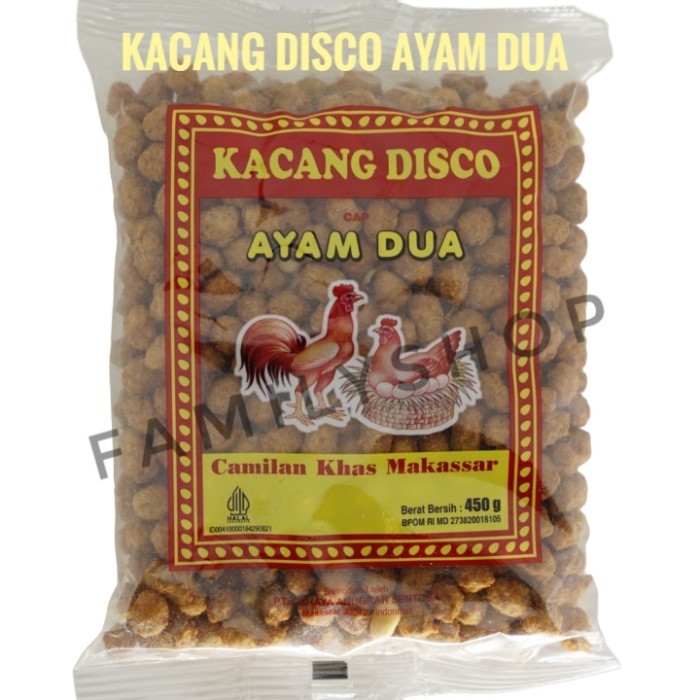 

PRODUK TERBATAS Kacang Ayam Dua Kacang Disco Kacang Telur Oleh Oleh Khas Makassar