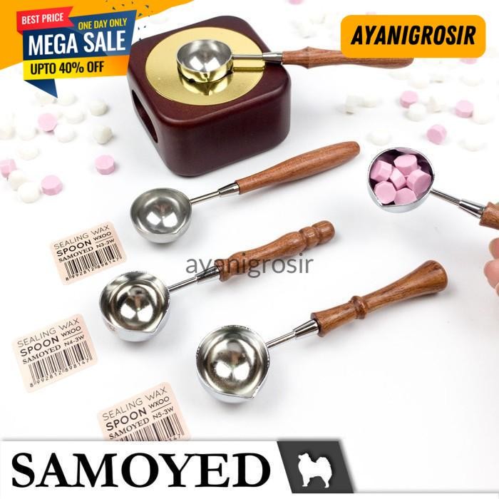 

GRATIS ONGKIR SENDOK LILIN SEGEL / SEALING WAX SPOON SAMOYED WXOO BY AYANI GROSIR !!