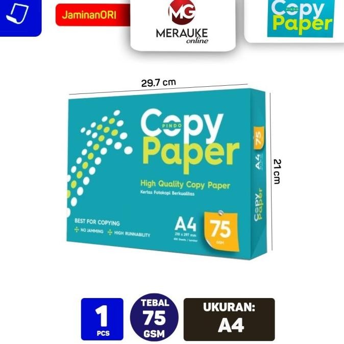 

Sale Kertas Hvs Copy Paper A4 75Gsm Isi 500 Lembar