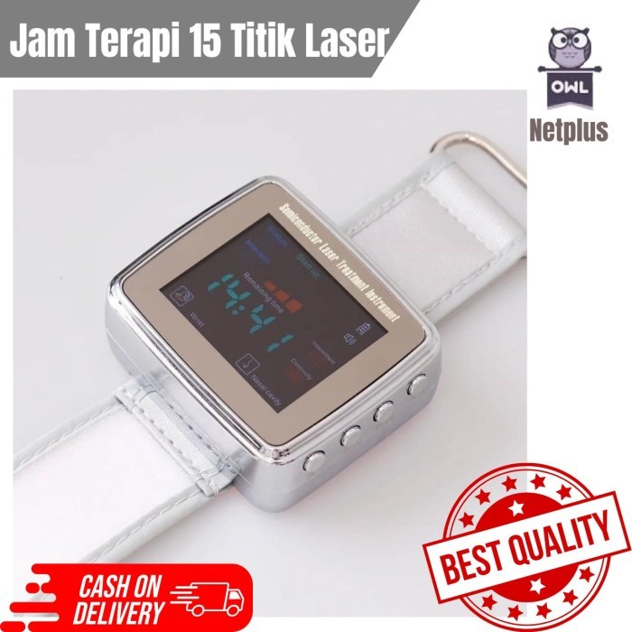 Jam Tangan Terapi Laser Kesehatan 15 Titik Untuk Diabetes Kolesterol