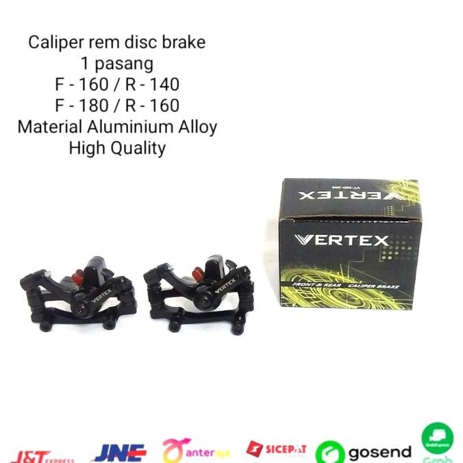 Rem Disc Brake Sepeda Cakram F160/R140 &F180/R160 Untuk Seli Mtb Alloy Hemat
