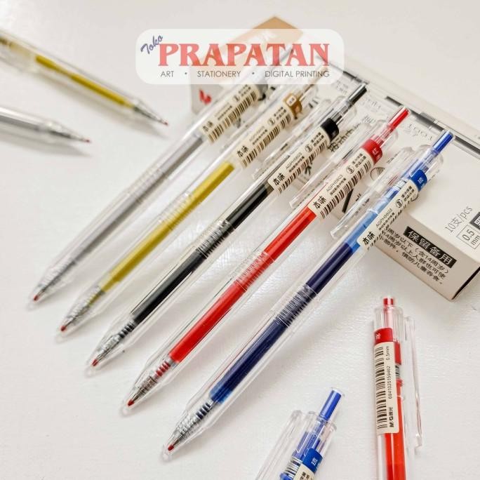 

New Arrival M&G Retractable Gel Pen 0.5mm 5603 | Pena Jel | Pulpen