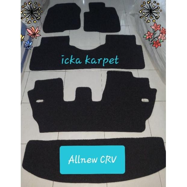 Karpet Mobil Allnew Crv Turbo Prestige Full Bagasi