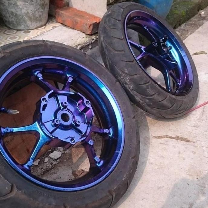 Cat Bunglon Untuk Velg Baru