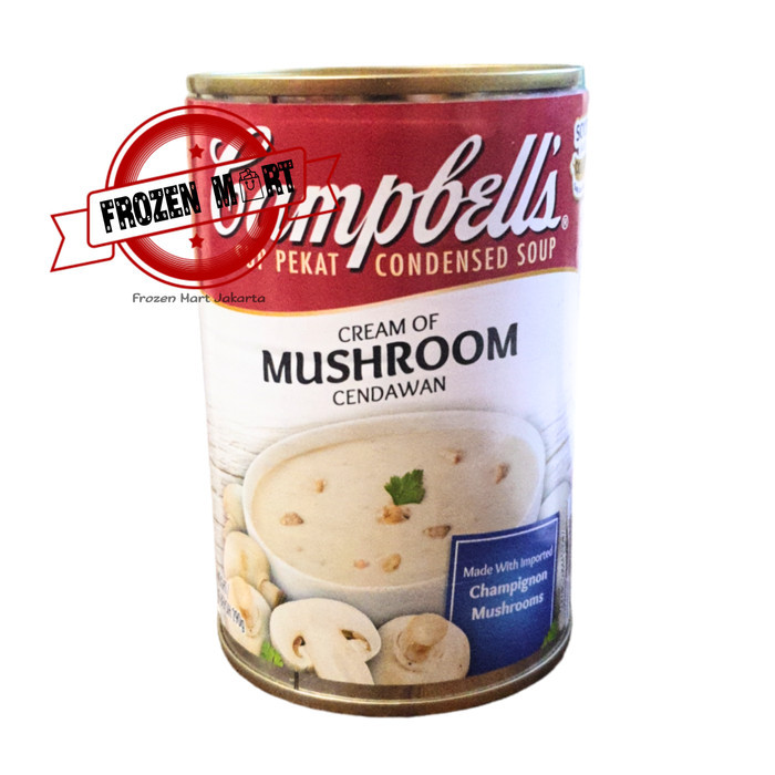 

CAMPBELLS Cream Of Mushroom / Creamy Mushroom Soup / Cream Sup Jamur 290Gr