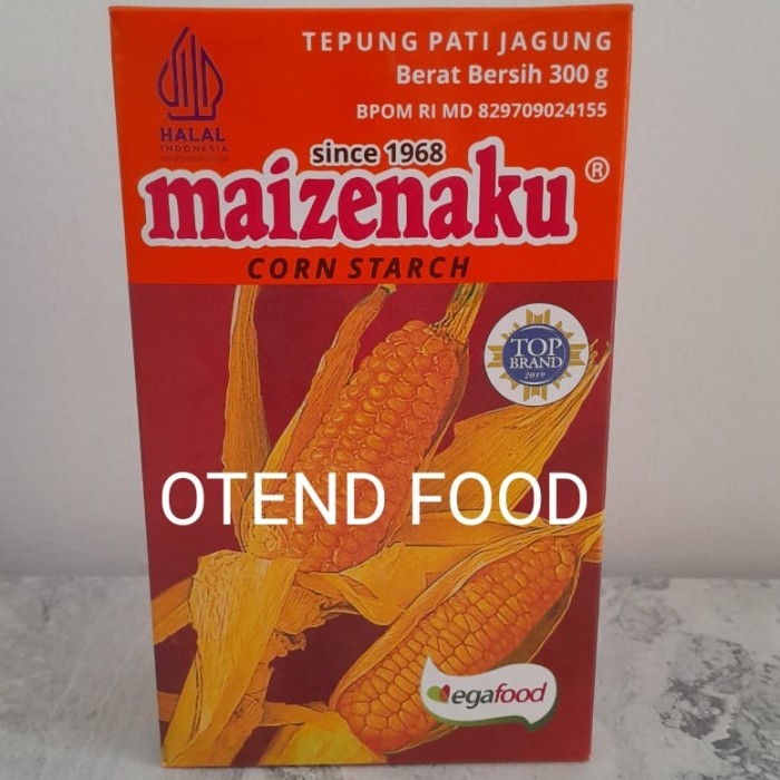 

Tepung Maizena / Maizenaku Corn Starch Tepung Pati Jagung - 300 Gram