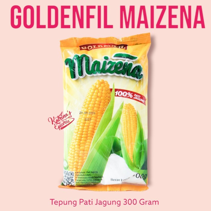 

Goldenfil Maizena 300 Gram Tepung Jagung Untuk Kue Cookies Masakan