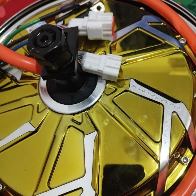 QS Motor 3000W 12inch BLDC Dinamo Motor Listrik