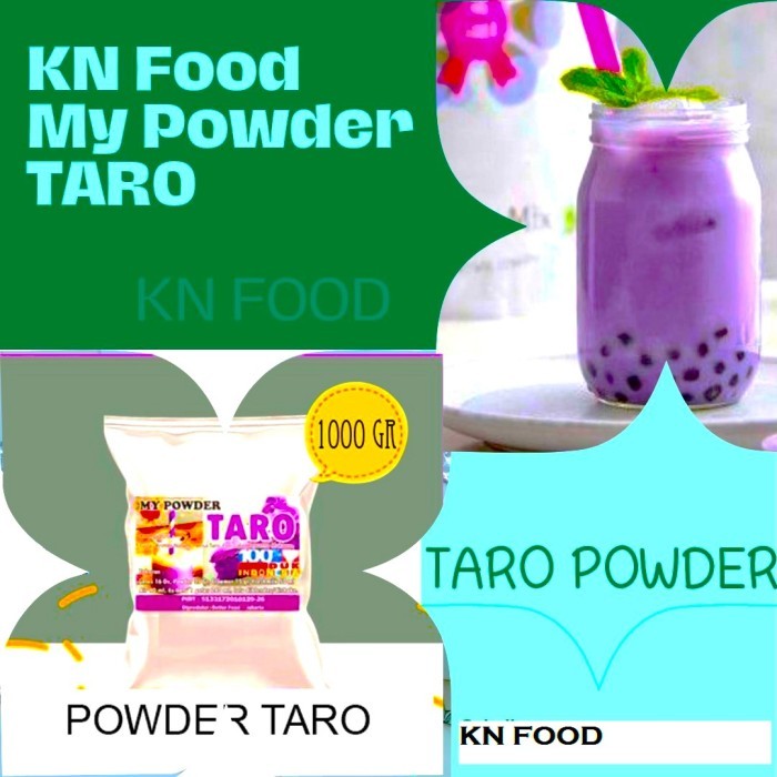 

Powder Numan Rasa Taro 1000 Gram - Bubuk Taro Talas - 1 Kg