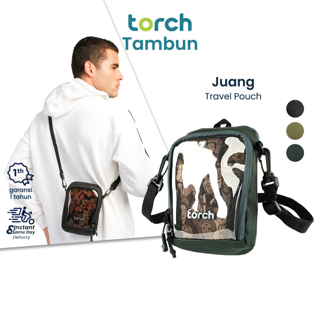 TORCH Juang Tas Selempang Mini Artwork Spesial Hari Merdeka