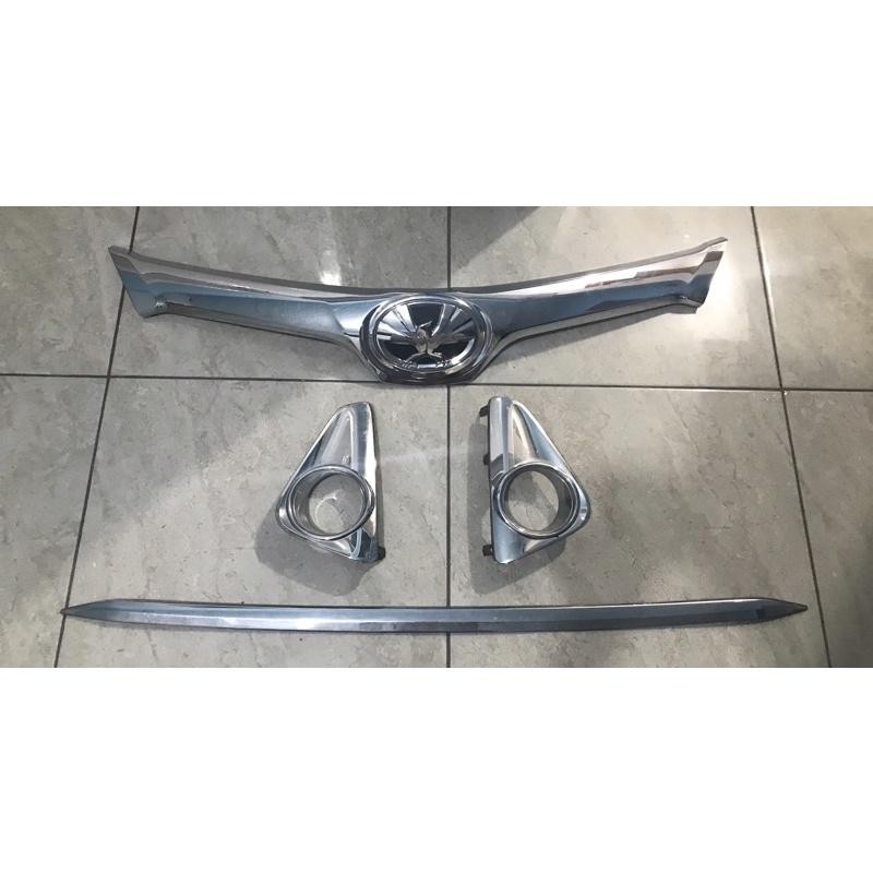 Grill Bemper Depan,Cover Foglamp Dan List Bemper Depan Mobil Calya