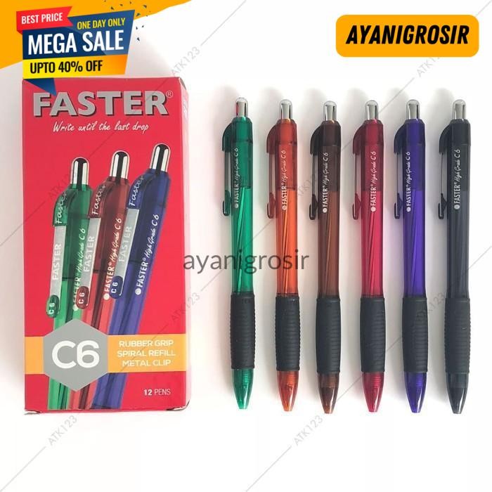 

GRATIS ONGKIR PULPEN FASTER C6 BY AYANI GROSIR !!