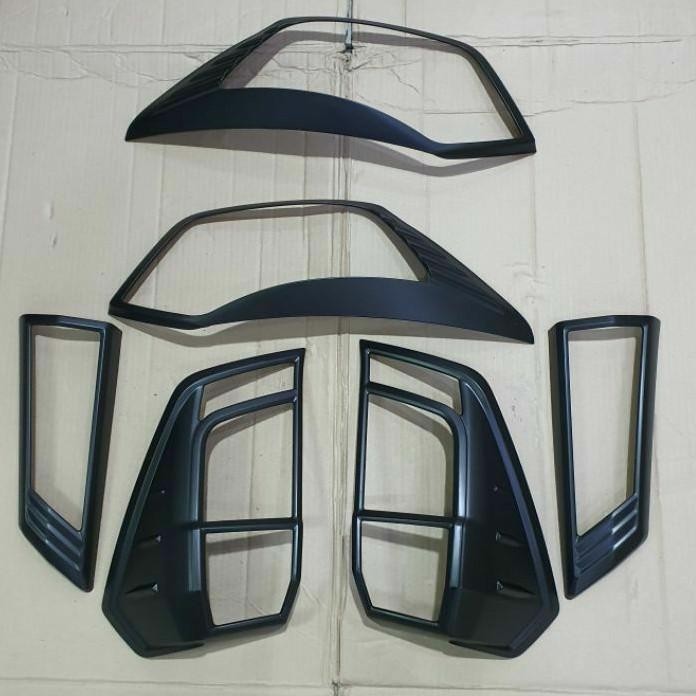 Paket Garnish Lampu Hitam Doff Calya/Sigra New 2019-2020 Quality Variasi Mobil New Produk Bisa Cod A