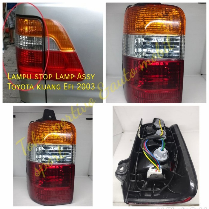 LAMPU STOP REM TAIL LAMP ASSY KIJANG KAPSUL EFI 2000 2003 LGX 2001-02