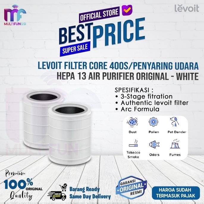 

Levoit Filter Core 400S/Penyaring Udara Hepa 13 Air Purifier Original
