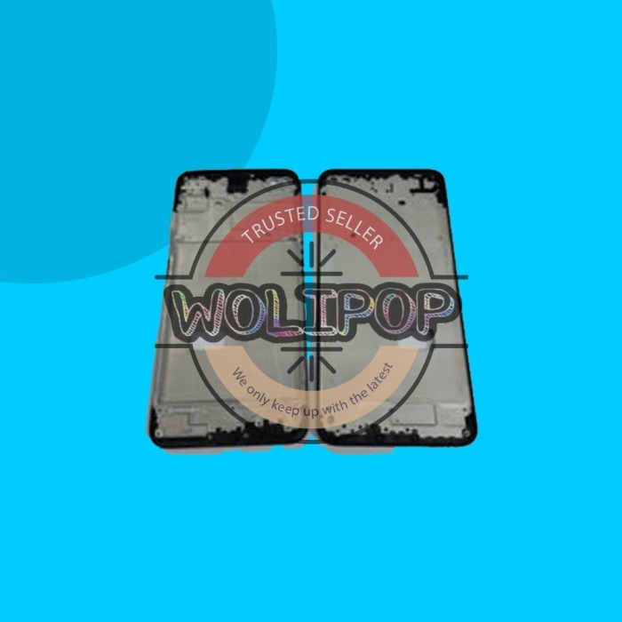 FRAME BEZEL TULANG TENGAH DUDUKAN LCD OPPO A91 ORIGINAL NEW