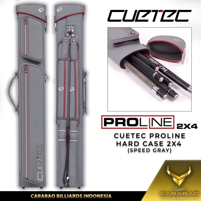 CUETEC PROLINE GREY 2 X 4 HARD CASE