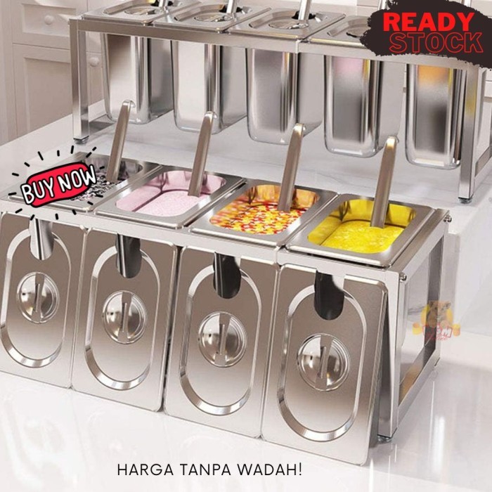 

Rak Food Pan Cocok Untuk Saos Sambal Bumbu Double Rata Panjang 60Cm