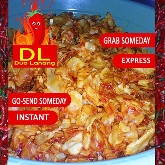 

Ready Gas!!! Keripik Singkong Pedas Cabe Asli 100 % Tanpa Bahan Pengawet