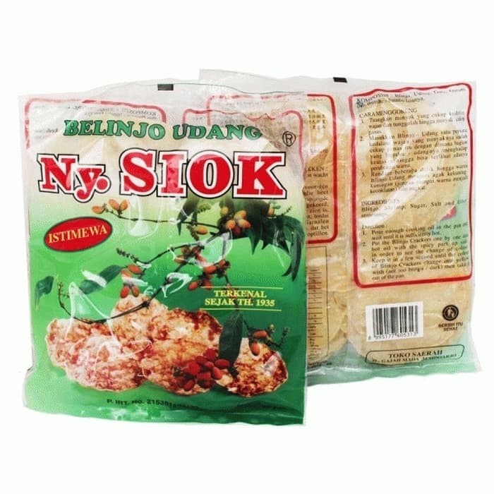 

Ready Gas!!! Emping Ny Siok Belinjo Udang 200Gr