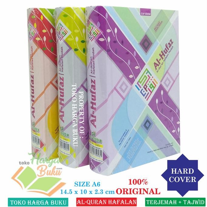 

Al-Quran Al Hufaz Milenial A6 HC Cover Millenial Terjemah Tajwid Warna