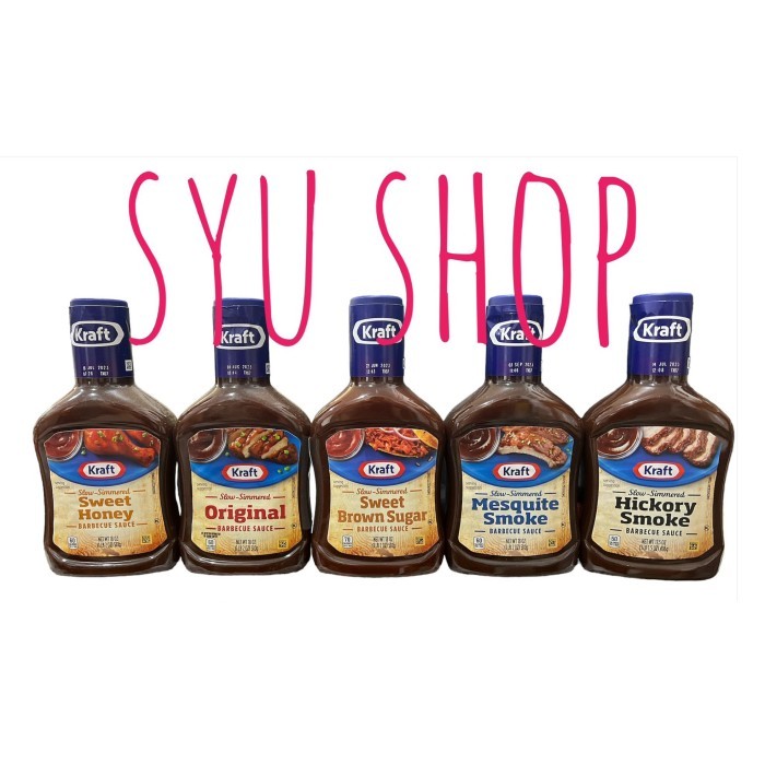 

Kraft Bare Sauce Saus Bbq 510 Gr Hiory Sweet Honey Brown Spicy