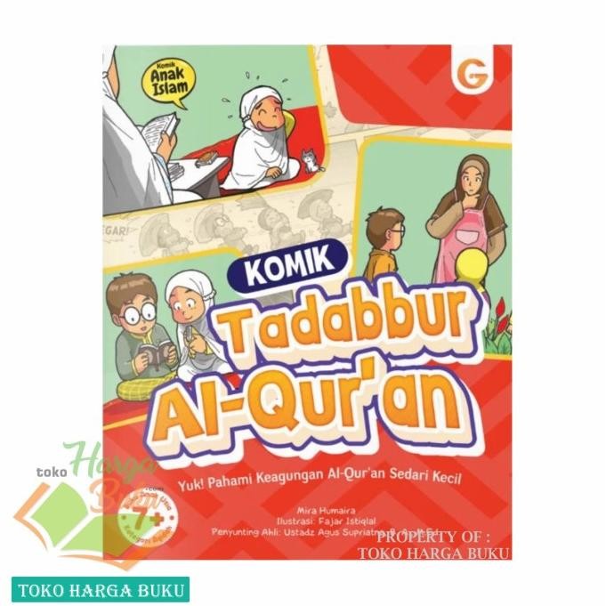 

Komik Tadabbur Al-Quran Yuk Pahami Keagungan Al Quran Sedari Kecil Buku Islami Anak FULL COLOR Tadabur - GIP
