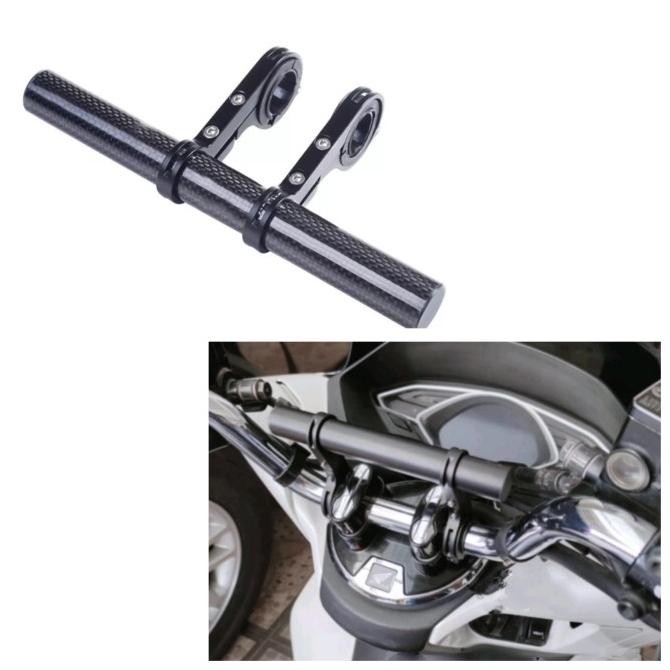 Breket Stand Holder Carbon Stang Hp Gps Sepeda & Motor Adv Pcx Xabre Original Dan Terpercaya