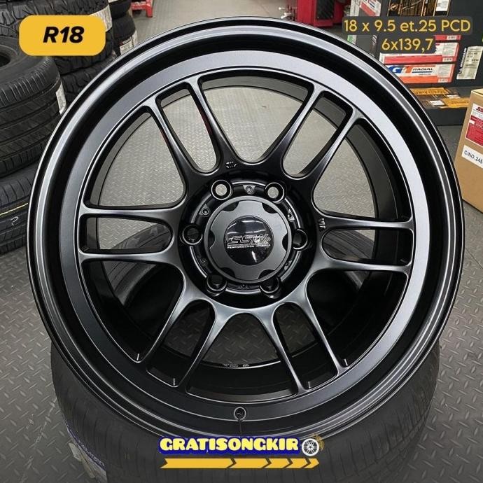 Velg Mobil Ssw R18 Rpf1 Velg Racing Ring 18 Pajero Fortuner Strada