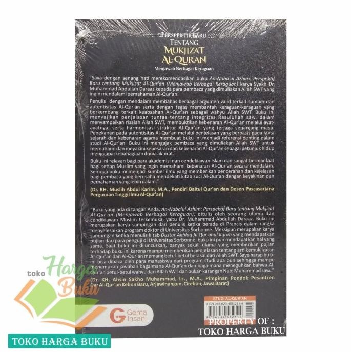 

An-Nabaul Azhim Perspektif Baru Tentang Mukjizat Al-Quran Menjawab Berbagai Keraguan - GIP