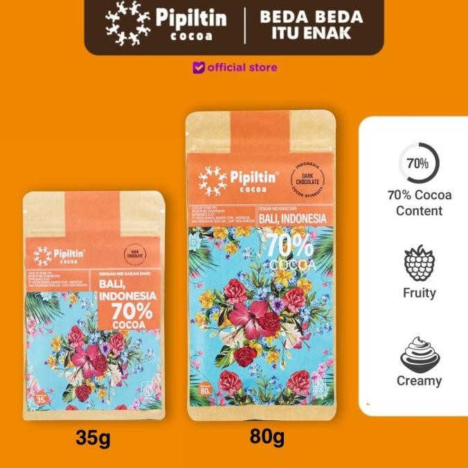 

Produk Baru!! Pipiltin Cocoa Dark Chocolate - Chocolate Bar Bali 70%