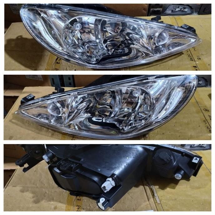 5501121LD HEAD LAMP(CRYSTAL) PEUGEOT 206