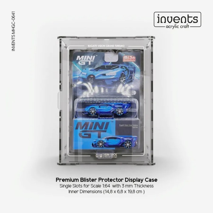 Ni Gt Blister Protector Acrylic Display Box Invents Mhgc-0641