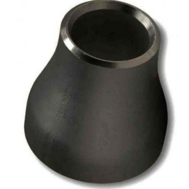 Reducer 4X3 Inch Sch40 Vlok Sock Las 4 X 3 Reduser Las Besi Hitam -Fad