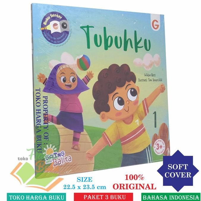

Seri Sains Untuk Balita KOMPLIT 1SET isi 3 Buku - GIP